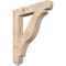 Ekena Millwork Funston Arts & Crafts Smooth Bracket, Douglas Fir, 5 1/2"W x 36"D x 42"H BKT06X36X42FST03SDF - alternate 1